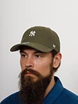 Бейсболка 47 BRAND арт. B-BRMPS17WBP-SW New York Yankees MLB (оливковый)